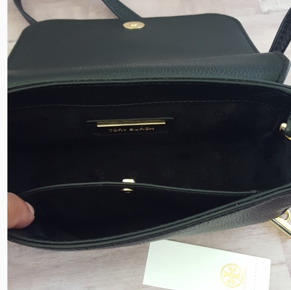 Tory Burch Crossbody Whipstitch Logo Mini Bag - Picture 5 of 8